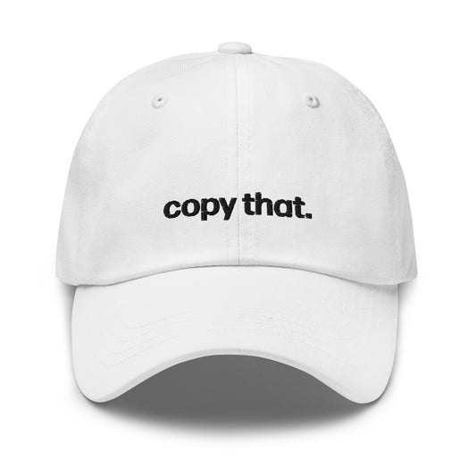 copia eso | gorra de papá