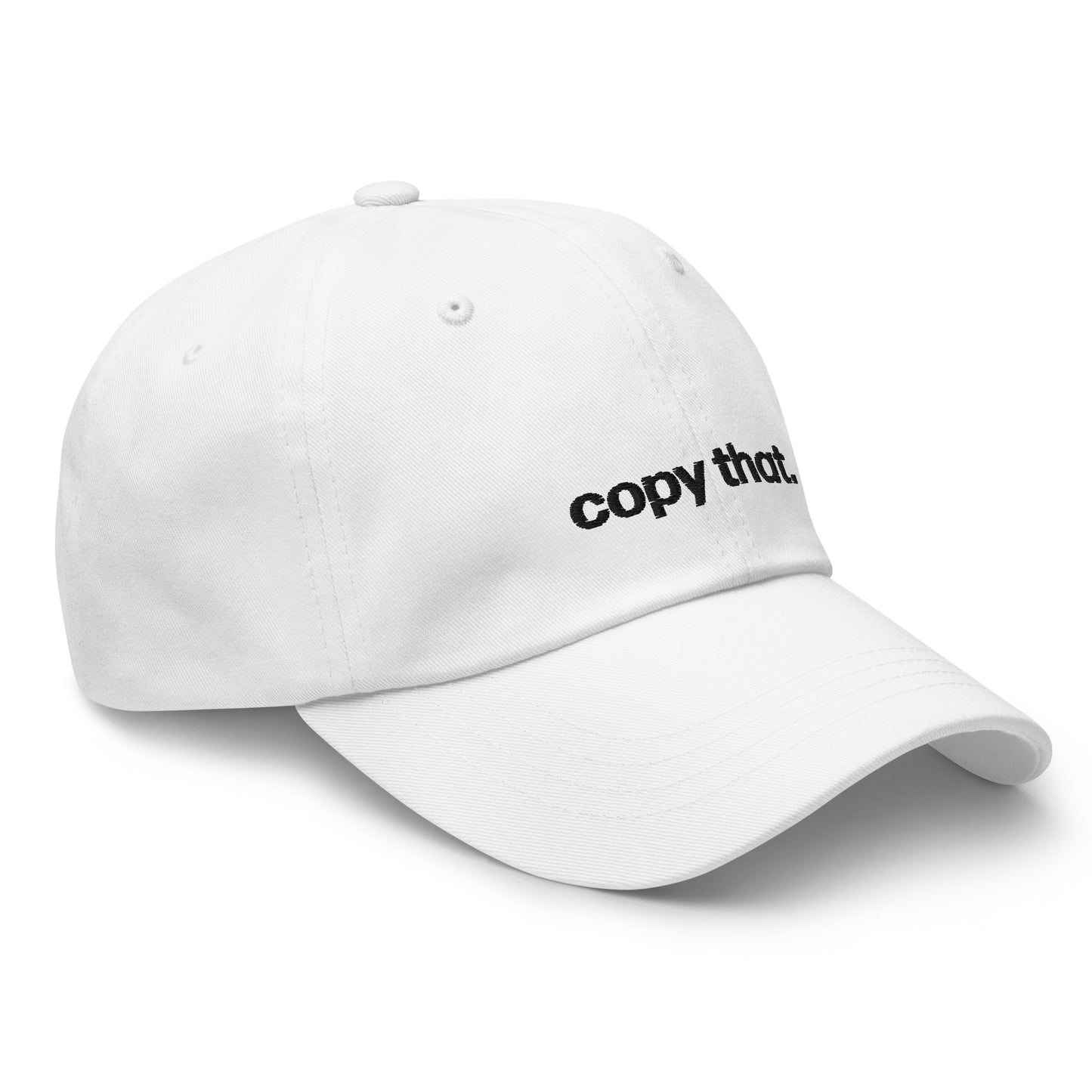 bien reçu. | casquette de papa