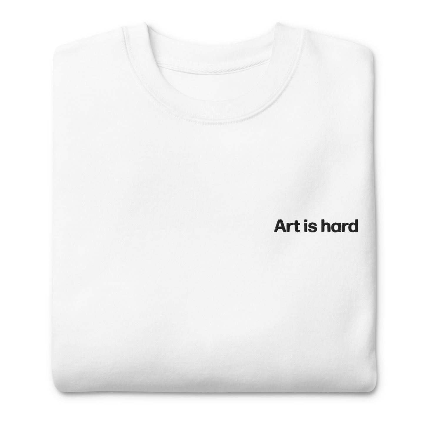 el arte es duro | camisa de entrenamiento