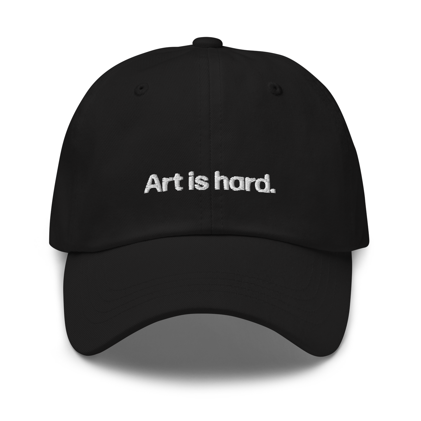 art is hard | dad cap