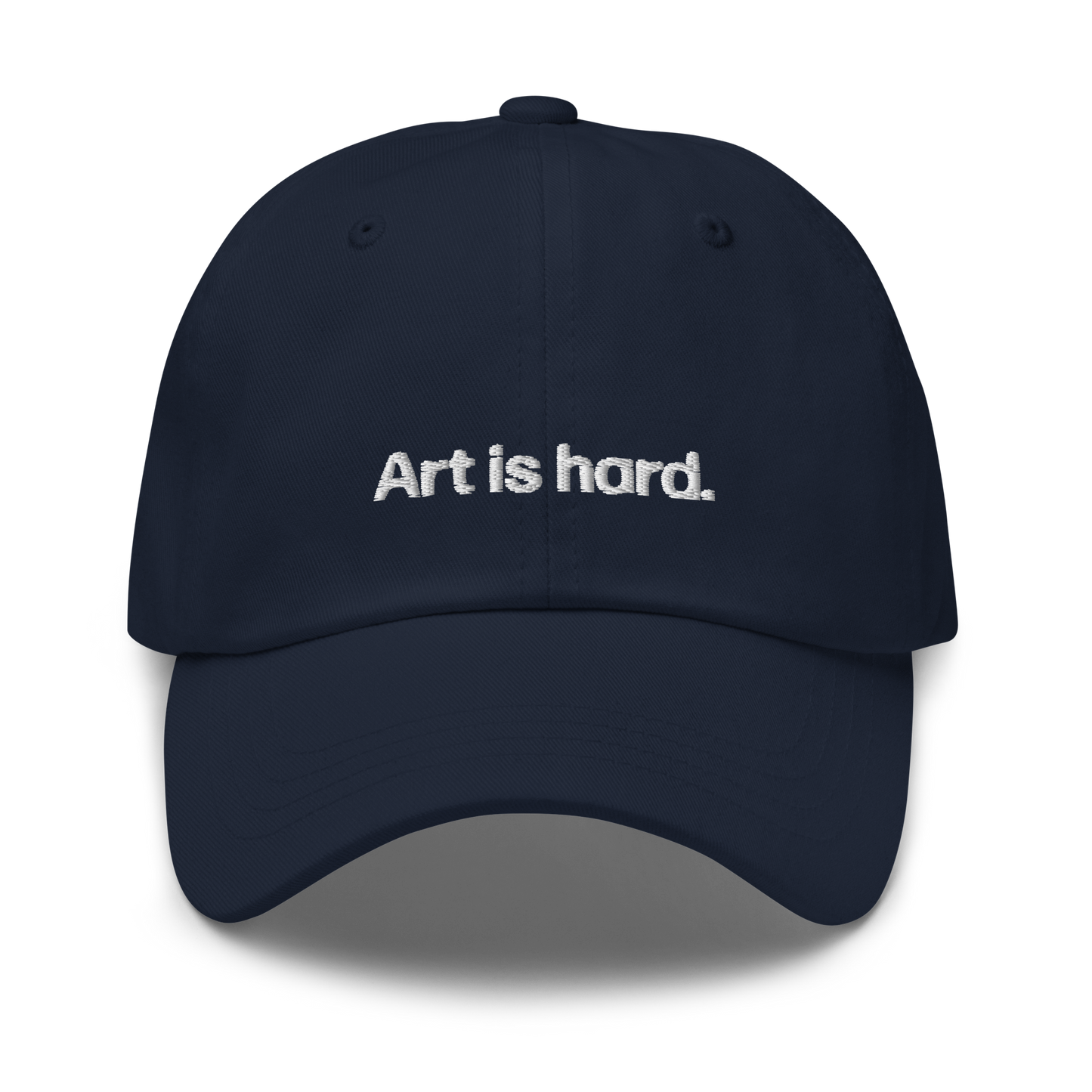 art is hard | dad cap