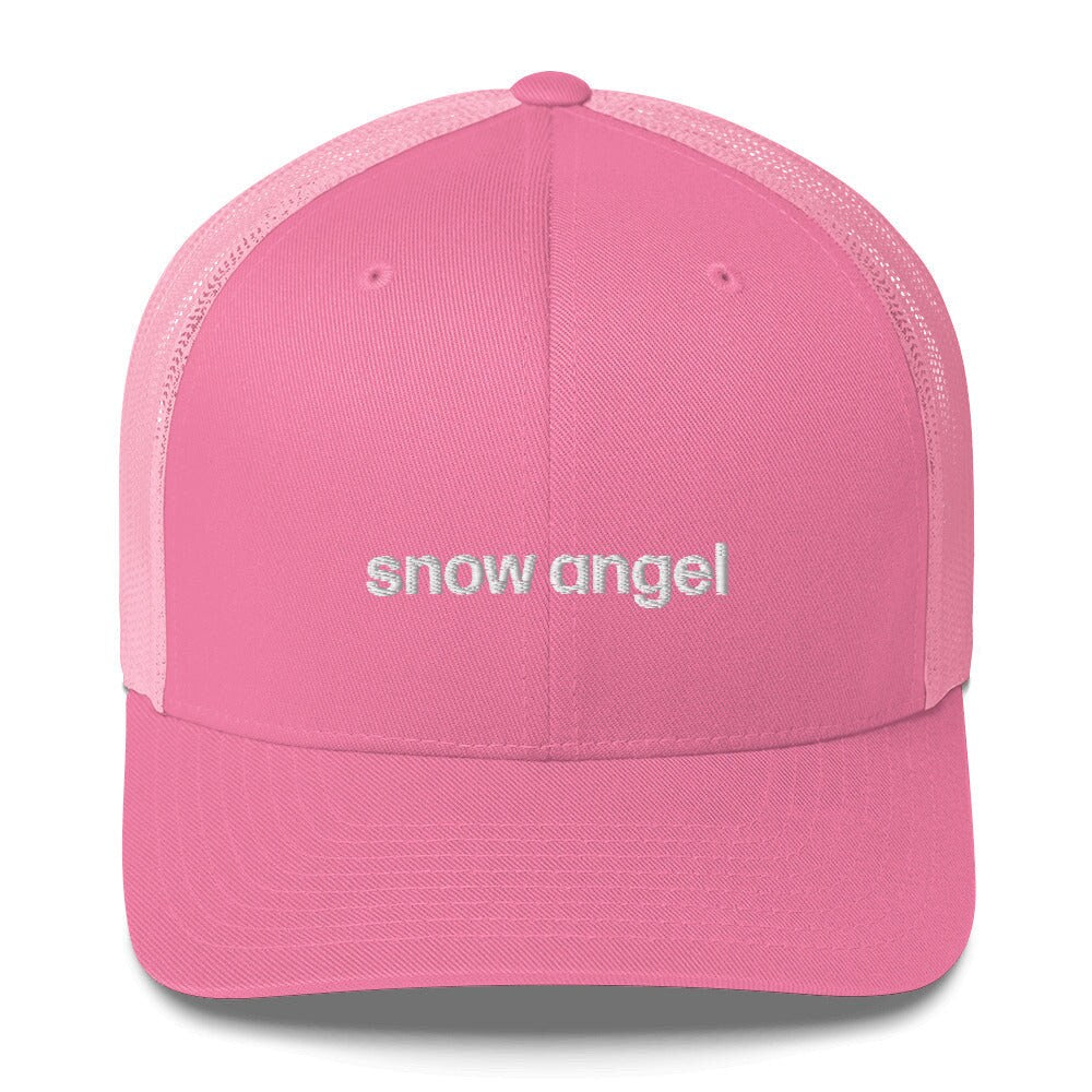 snow angel | trucker hat